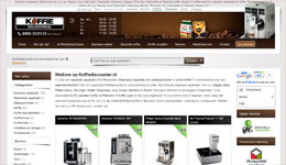 Website van de dag: Koffiestore.nl Koffiestore.nl screenshot