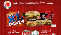 Website van de dag: BurgerKing.nl BurgerKing.nl screenshot
