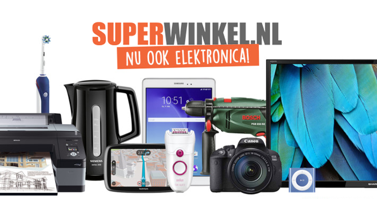 - Nu ook elektronica Superwinkel.nl!
